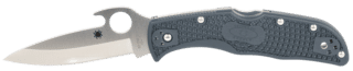 Spyderco Endela Emerson Opener features a 3.4" blade and blue fiber reinforced nylon handle